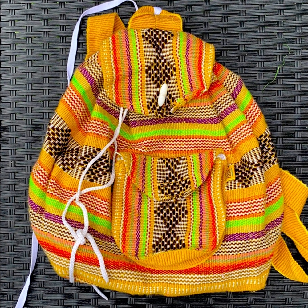 Artisan backpack from Mexico